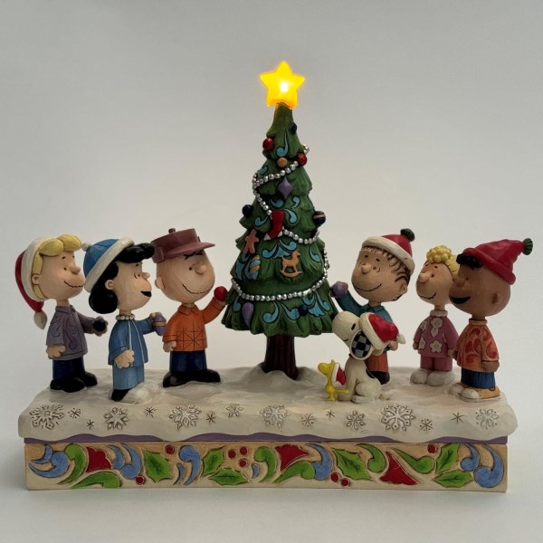O Weihnachten : Charlie Brown & Freunde LED-Musik- Weihnachten - Peanuts