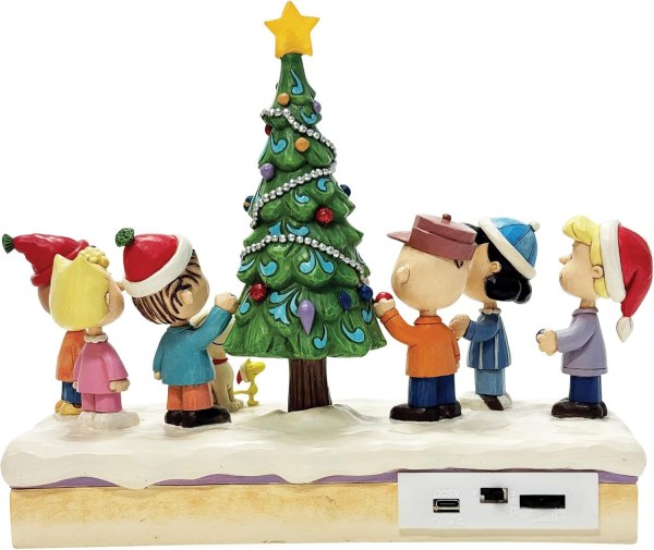 O Weihnachten : Charlie Brown & Freunde LED-Musik- Weihnachten - Peanuts