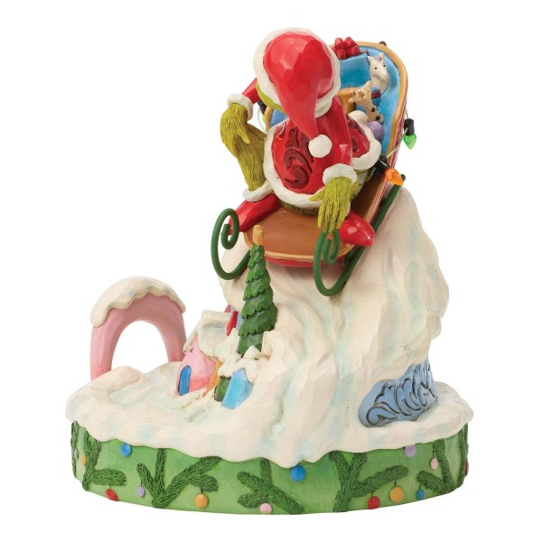 Der Grinch auf einem Schlitten – JIM SHORE GRINCH