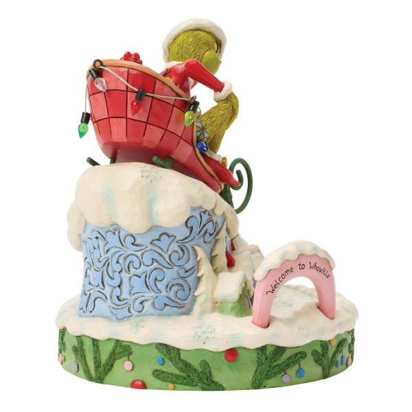 Der Grinch auf einem Schlitten – JIM SHORE GRINCH