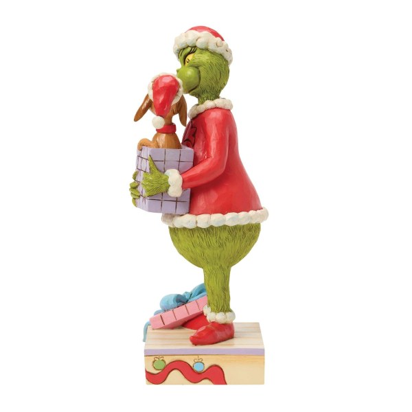 Grinch mit Geschenk - JIM SHORE GRINCH
