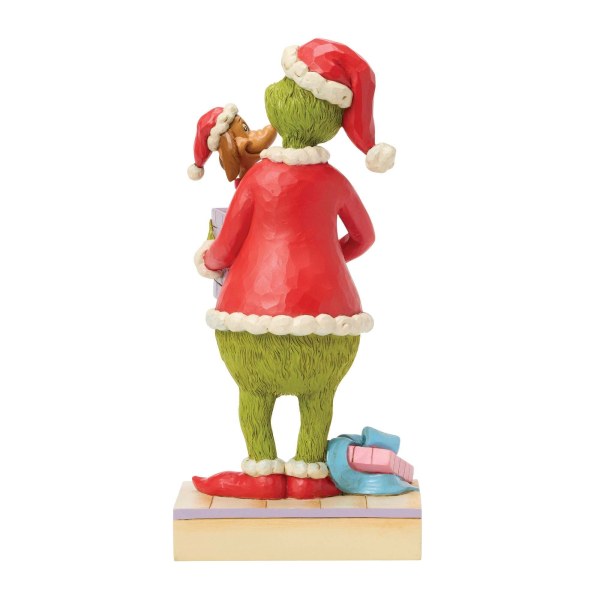 Grinch mit Geschenk - JIM SHORE GRINCH