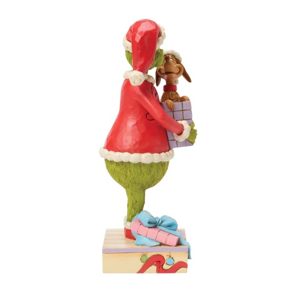 Grinch mit Geschenk - JIM SHORE GRINCH