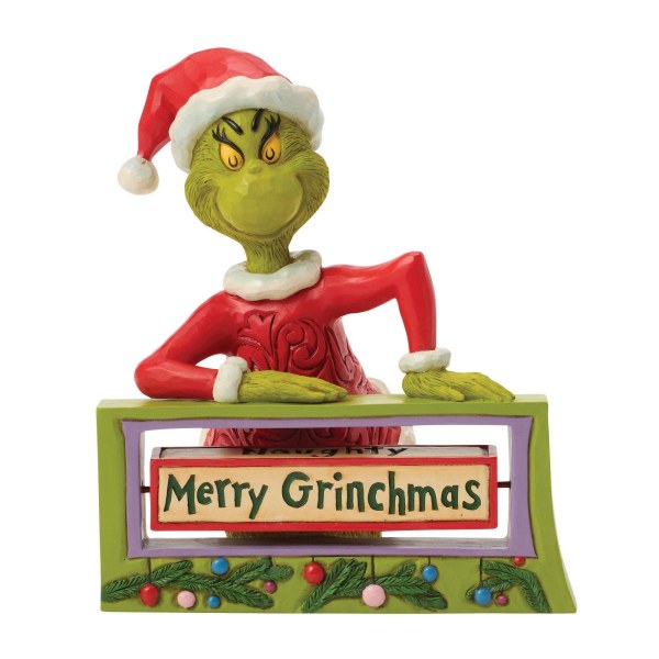 Grinch-Drehschild – JIM SHORE GRINCH