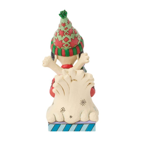 SNOOPY UND WOODSTOCK HUNDESCHLITTEN - PEANUTS