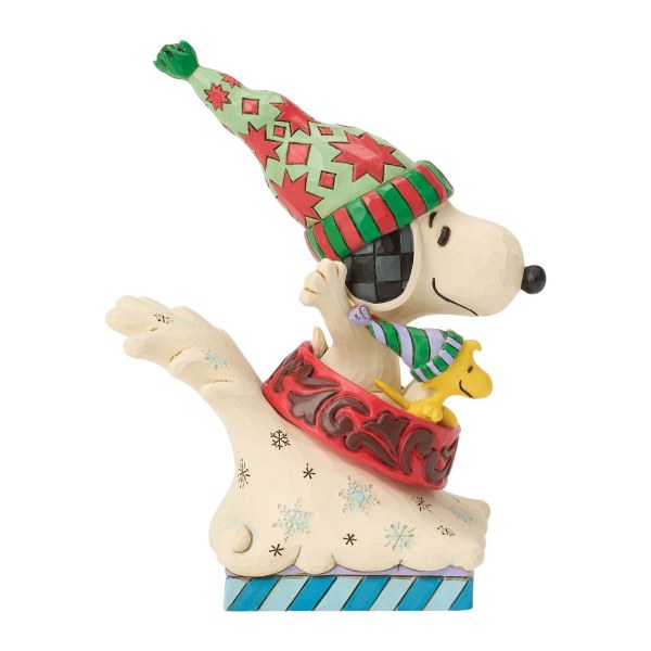 SNOOPY UND WOODSTOCK HUNDESCHLITTEN - PEANUTS
