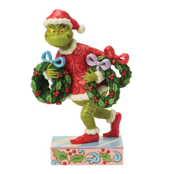 Der Grinch stiehlt Kränze – JIM SHORE GRINCH