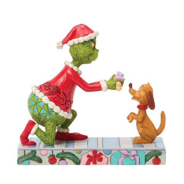 Grinch schenkt Max – JIM SHORE GRINCH