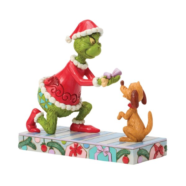 Grinch schenkt Max – JIM SHORE GRINCH