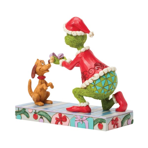 Grinch schenkt Max – JIM SHORE GRINCH