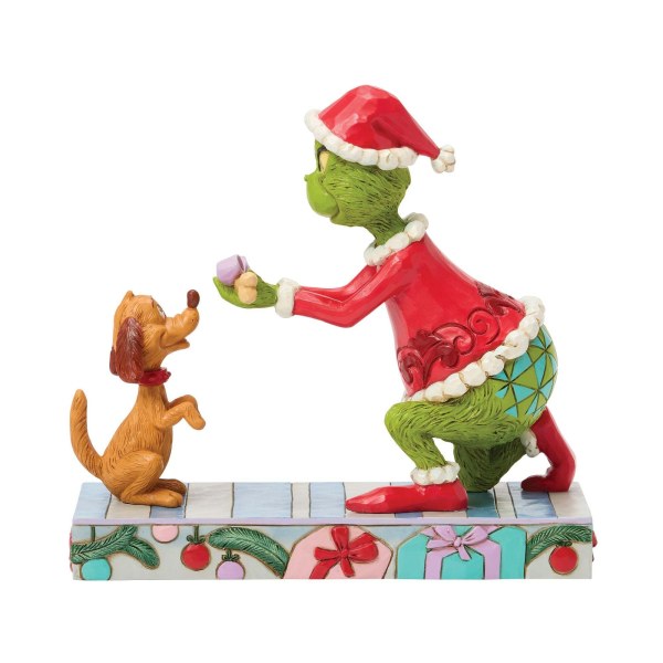 Grinch schenkt Max – JIM SHORE GRINCH