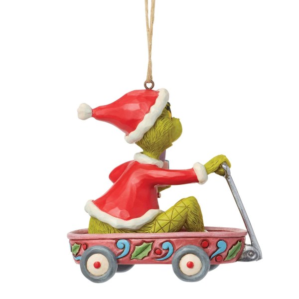 Grinch-Wagen-Hängeornament - JIM SHORE GRINCH