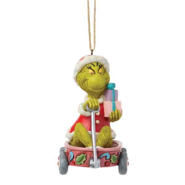 Grinch-Wagen-Hängeornament - JIM SHORE GRINCH
