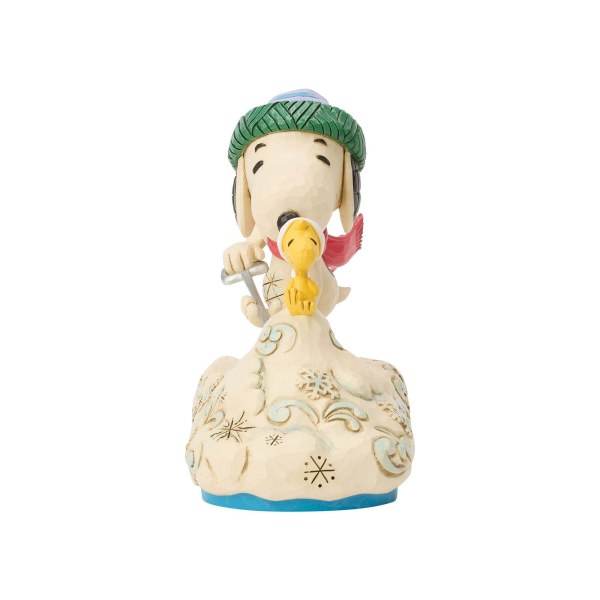 Snoopy schaufelt Schnee mit Woodstock – Erdnüsse
