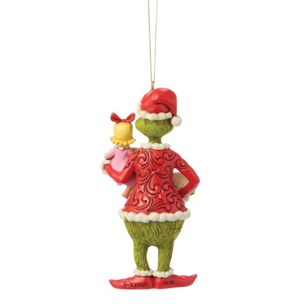 Ginch und Cindy Lou Schild als Hängeornament - JIM SHORE GRINCH
