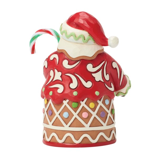 Lebkuchen-Weihnachtsmann mit Zuckerstange, Größe 500 ml – Heartwood Creek