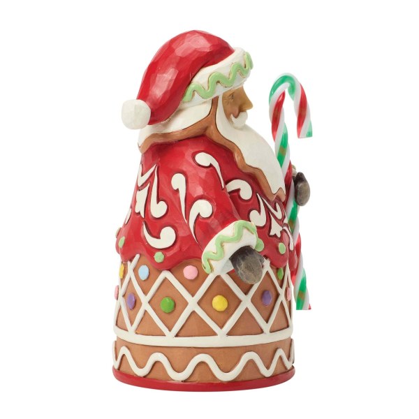 Lebkuchen-Weihnachtsmann mit Zuckerstange, Größe 500 ml – Heartwood Creek
