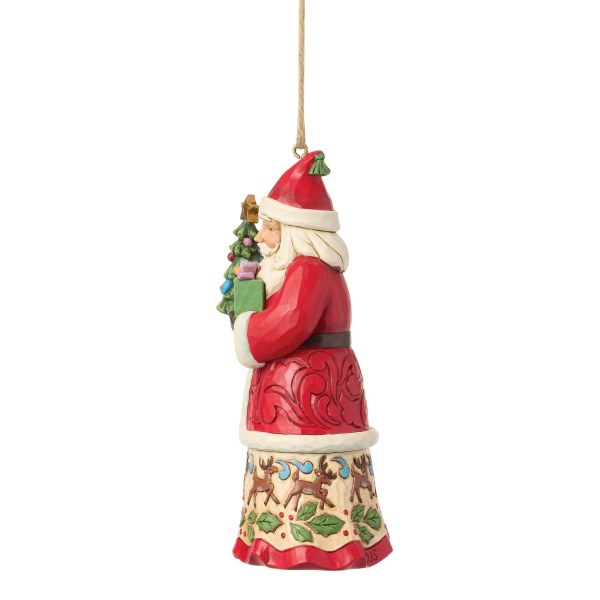 Weihnachtsmann mit Geschenken, hängender Schmuck - Heartwood Creek