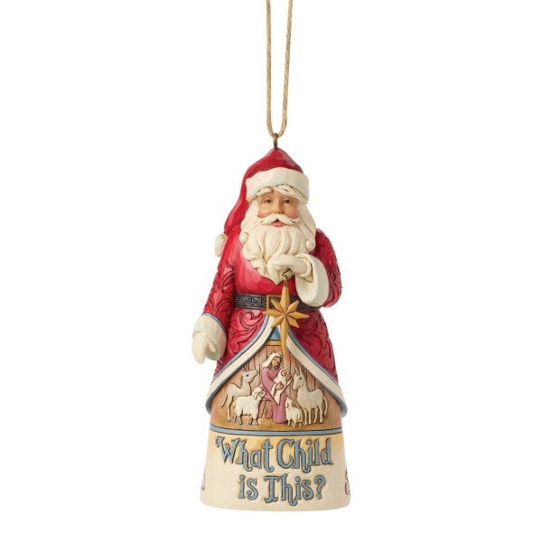 Weihnachtsmann-Hängeornament - Heartwood Creek