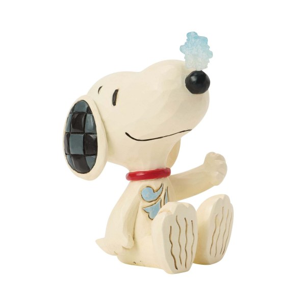 SNOOPY MIT SCHNEEFLOCKE - ERDNÜSSE
