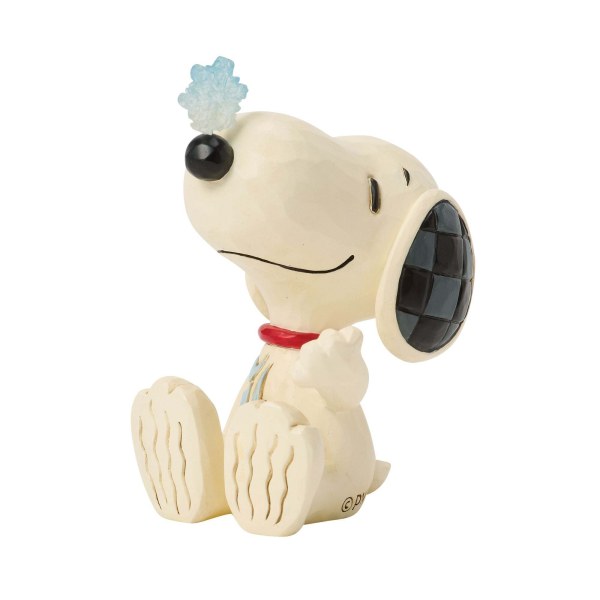 SNOOPY MIT SCHNEEFLOCKE - ERDNÜSSE