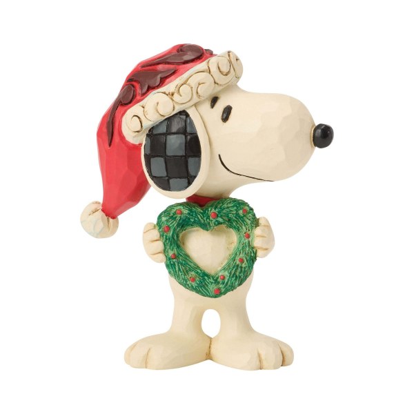 SNOOPY MIT HERZKRANZ MINI-ERDNÜSSEN