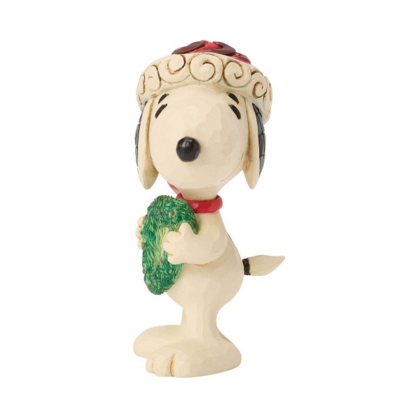 SNOOPY MIT HERZKRANZ MINI-ERDNÜSSEN