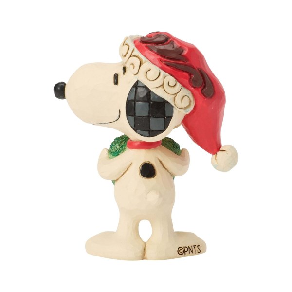SNOOPY MIT HERZKRANZ MINI-ERDNÜSSEN