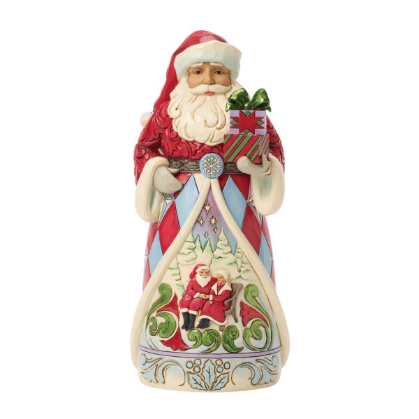 Weihnachtsmann mit Weihnachtsmann- und Frau-Figur - Heartwood Creek