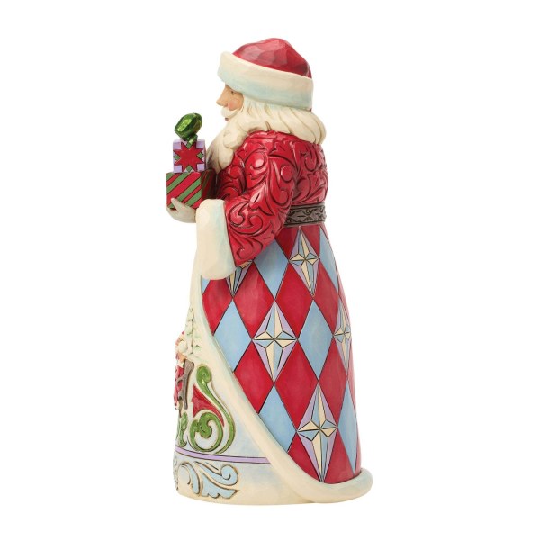 Weihnachtsmann mit Weihnachtsmann- und Frau-Figur - Heartwood Creek