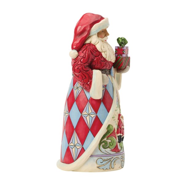 Weihnachtsmann mit Weihnachtsmann- und Frau-Figur - Heartwood Creek