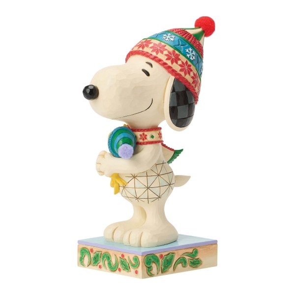 Großer Snoopy umarmt Woodstock - Erdnüsse