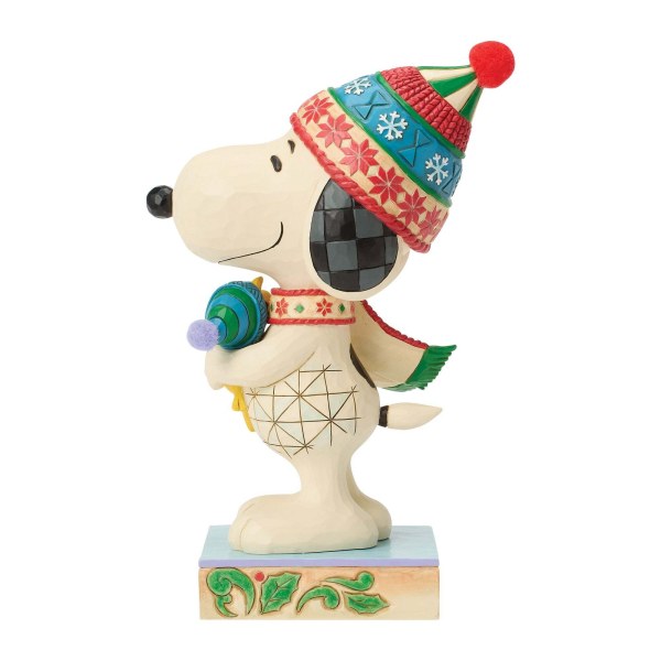 Großer Snoopy umarmt Woodstock - Erdnüsse