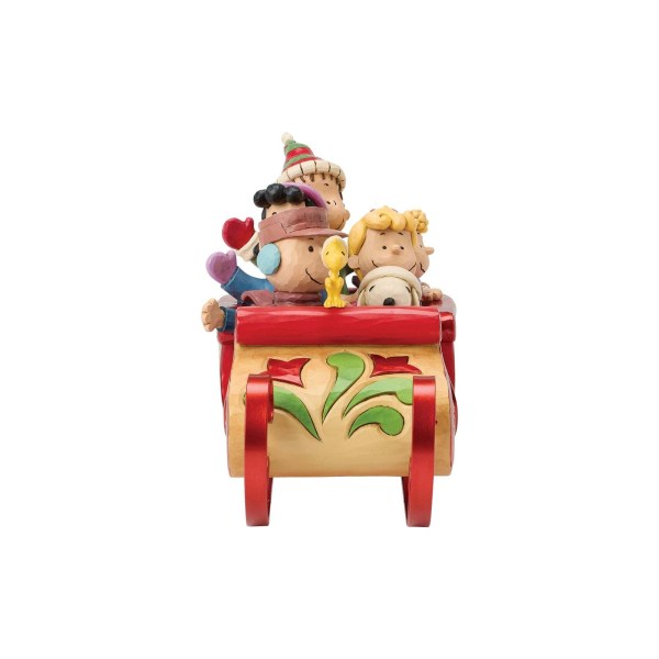 SNOOPY UND SEINE FREUNDE IM SCHLITTEN - PEANUTS