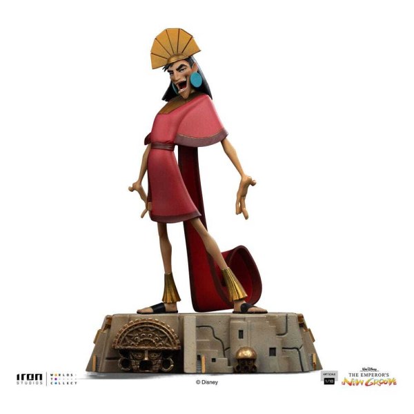 Art Scale Kuzco, der größenwahnsinnige Kaiser, 22 cm – Iron Studios Kuzco