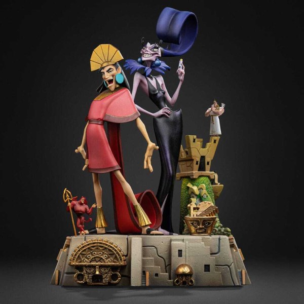 Art Scale Deluxe Kuzko & Yzma 28 cm - Iron Studios Kuzco