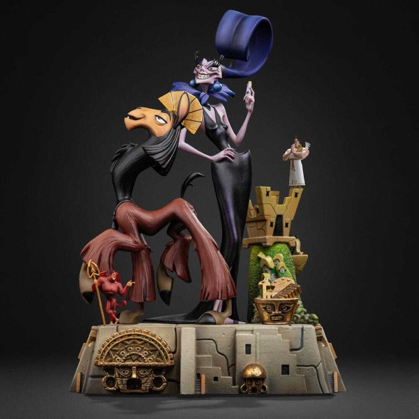 Art Scale Deluxe Kuzko & Yzma 28 cm - Iron Studios Kuzco