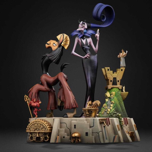 Art Scale Deluxe Kuzko & Yzma 28 cm - Iron Studios Kuzco