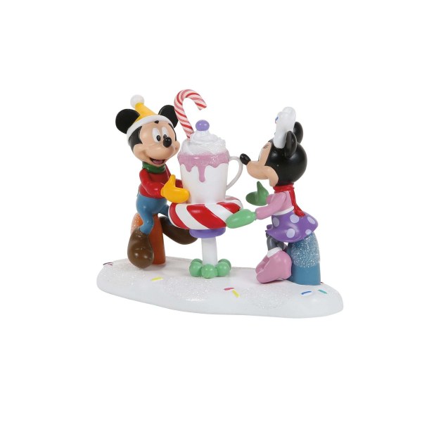 MICKEY UND MINNIE TEILEN EINEN KAKAO - DISNEY VILLAGE