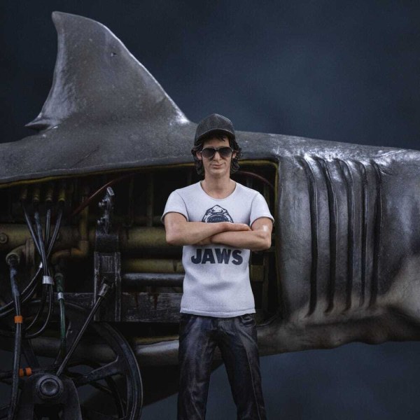 Art Scale Deluxe Steven Spielbergs 50. Jubiläum „Der weiße Hai“ (27 cm) – Iron Studios Der weiße Hai