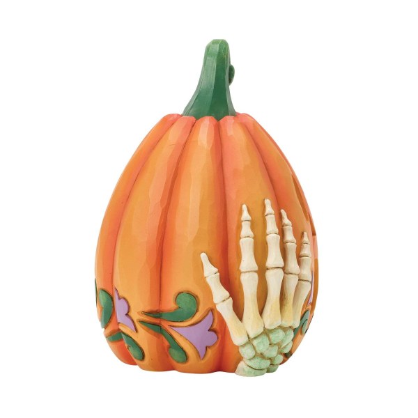 LED-Jack-O-Lantern mit Skeletthänden - HEARTWOOD CREEK