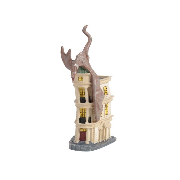 Gringotts mit Drachen – Miniaturgebäude – Harry Potter