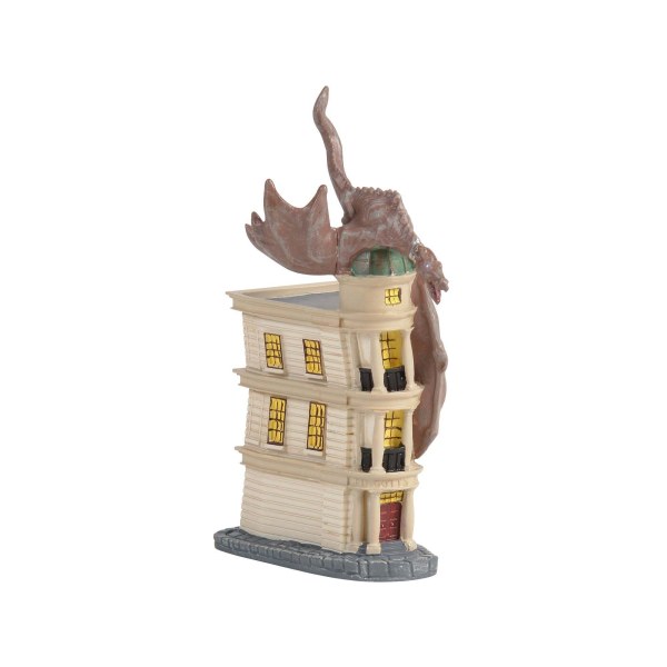 Gringotts mit Drachen – Miniaturgebäude – Harry Potter