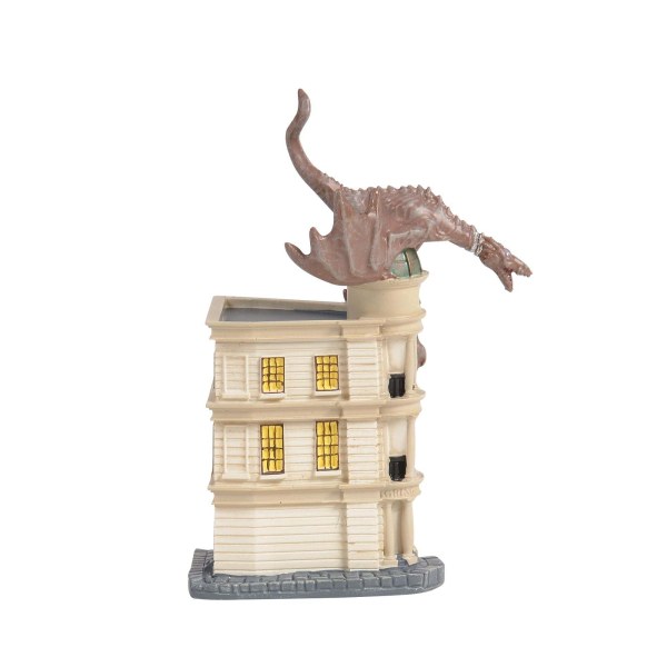 Gringotts mit Drachen – Miniaturgebäude – Harry Potter