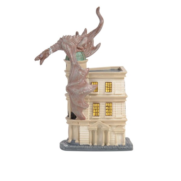 Gringotts mit Drachen – Miniaturgebäude – Harry Potter