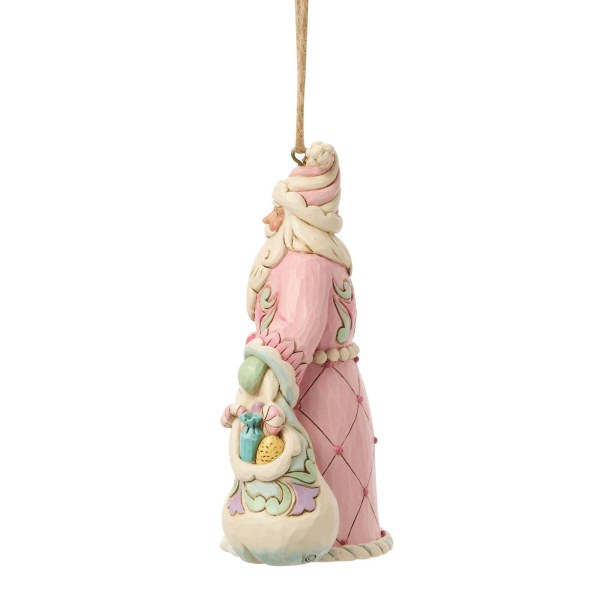 Süßigkeiten-Weihnachtsmann mit Tüte – Hängender Schmuck – Heartwood Creek