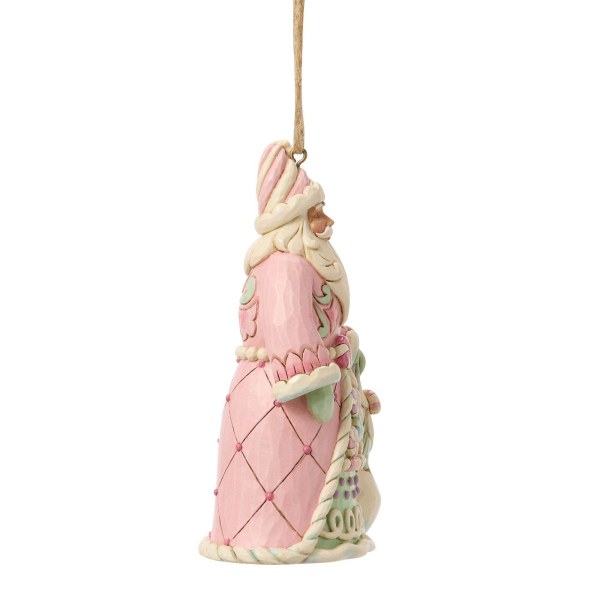 Süßigkeiten-Weihnachtsmann mit Tüte – Hängender Schmuck – Heartwood Creek