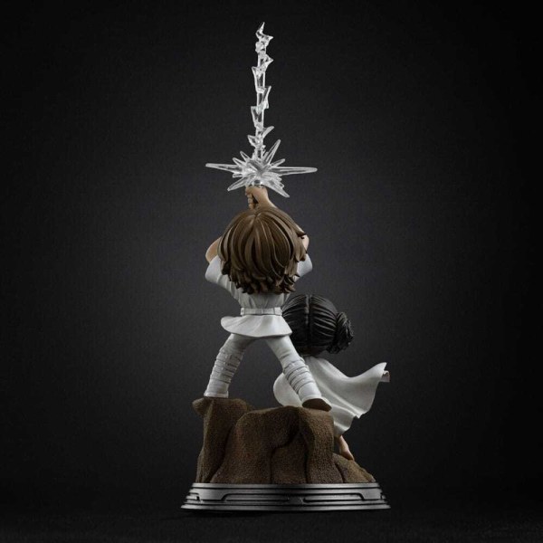 Mini Co. Figur Luke & Leia 30 cm - Iron Studios Star Wars