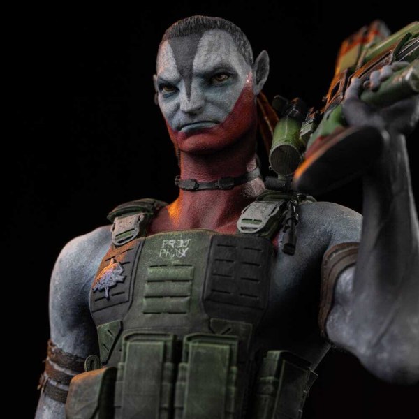 Miles Quaritch, 36 cm, Art Scale - Iron Studios Avatar 3: Feuer und Asche