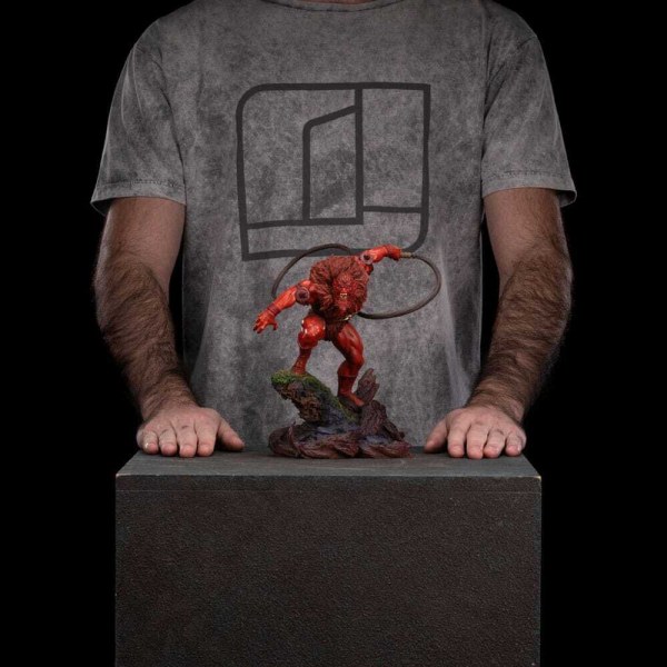Art Scale Red Beast Man (Exklusiv 2024) 23 cm - Iron Studios Masters of the Universe